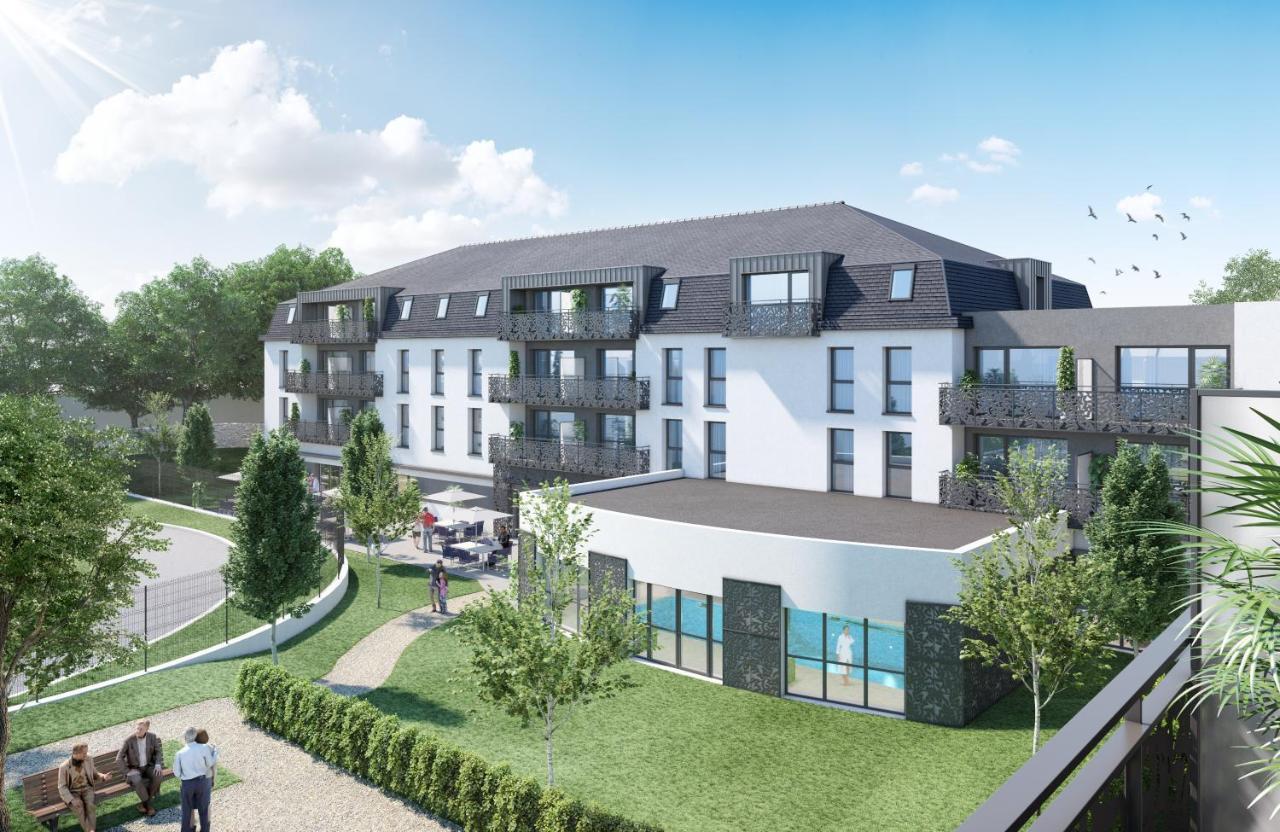 Domitys Les Gavottes Aparthotel Quimper Eksteriør bilde